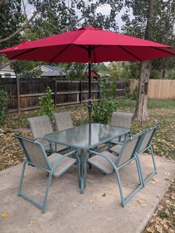 Large 8-Piece Outdoor Patio Furniture Set