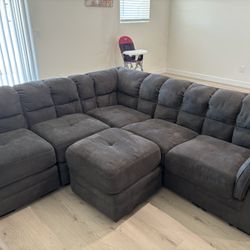 Grey Sectional Couches