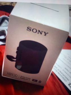 Sony XB100 Bluetooth Speaker