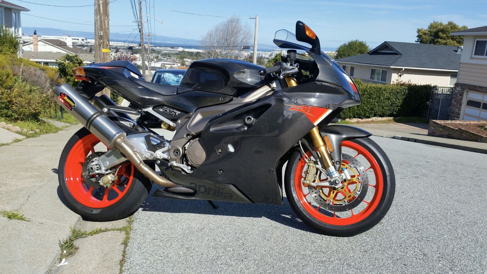 2004 Aprilia RSV1000 NERA. 1200 miles. 1 of 200 made. all Carbon fiber. OHLINS suspension. Magnesium Wheels, triple clamp, cases. $12,000 Best offer