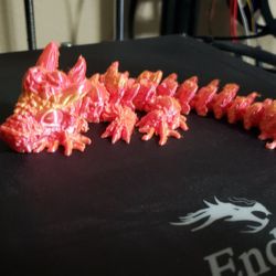 3D Printed Articulated Dragons