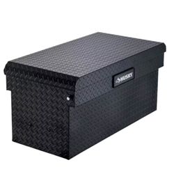 Husky 40.8 in. Matte Black Aluminum Full Size Chest Truck Tool Box