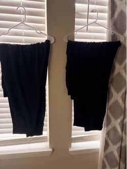Black scrub bottoms 3x $20 each