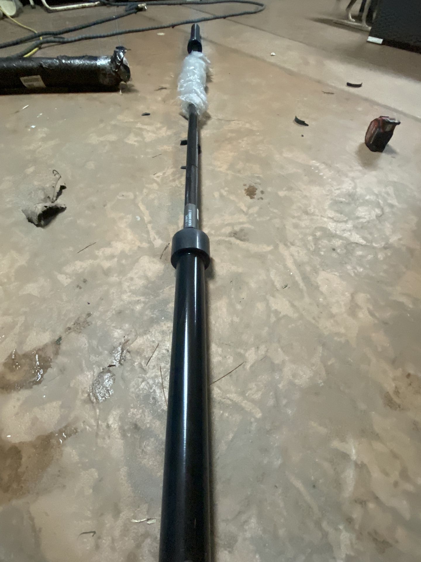 7 Ft Olympic Black Barbell 2” New