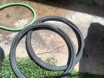 Two 29" flack jacket  mtn bike tires