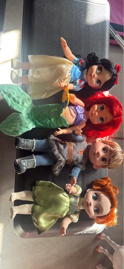 5 Disney animators collection dolls