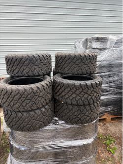 Nubby tires for golf carts