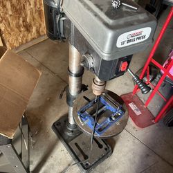 Central Machinery Drill Press With Clamp