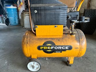 Proforce 6 gallon, 140 PSI compressor