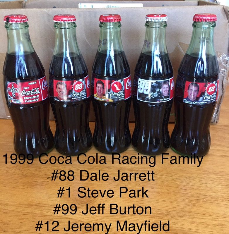 1999 Collectors Coca Cola Racing Family