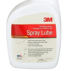 3M High Performance Wire Pulling Cable Lubricant Spray WLS-QT, excellent cling and wetting properties, gel-type liquid (2 for $30)