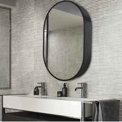Movo Oval Medicine Cabinet Mirror
