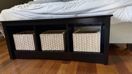 End of bed bench