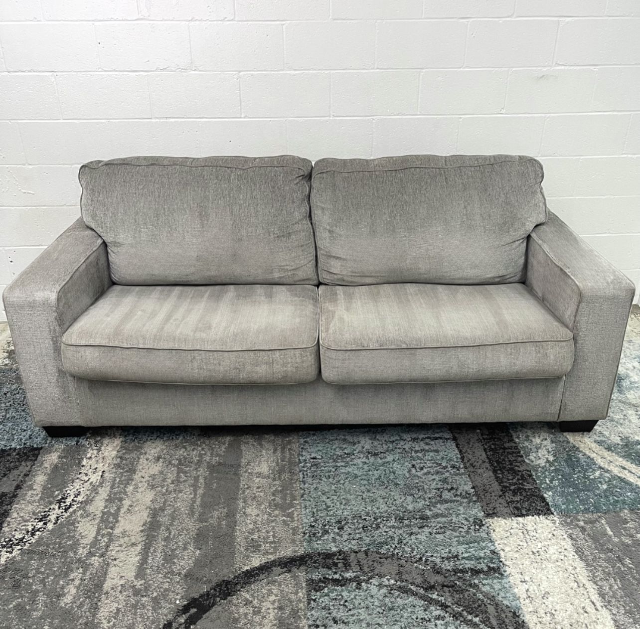 Gray Couch Free Delivery Sofa