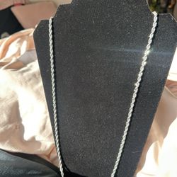 Silver Rope Chain