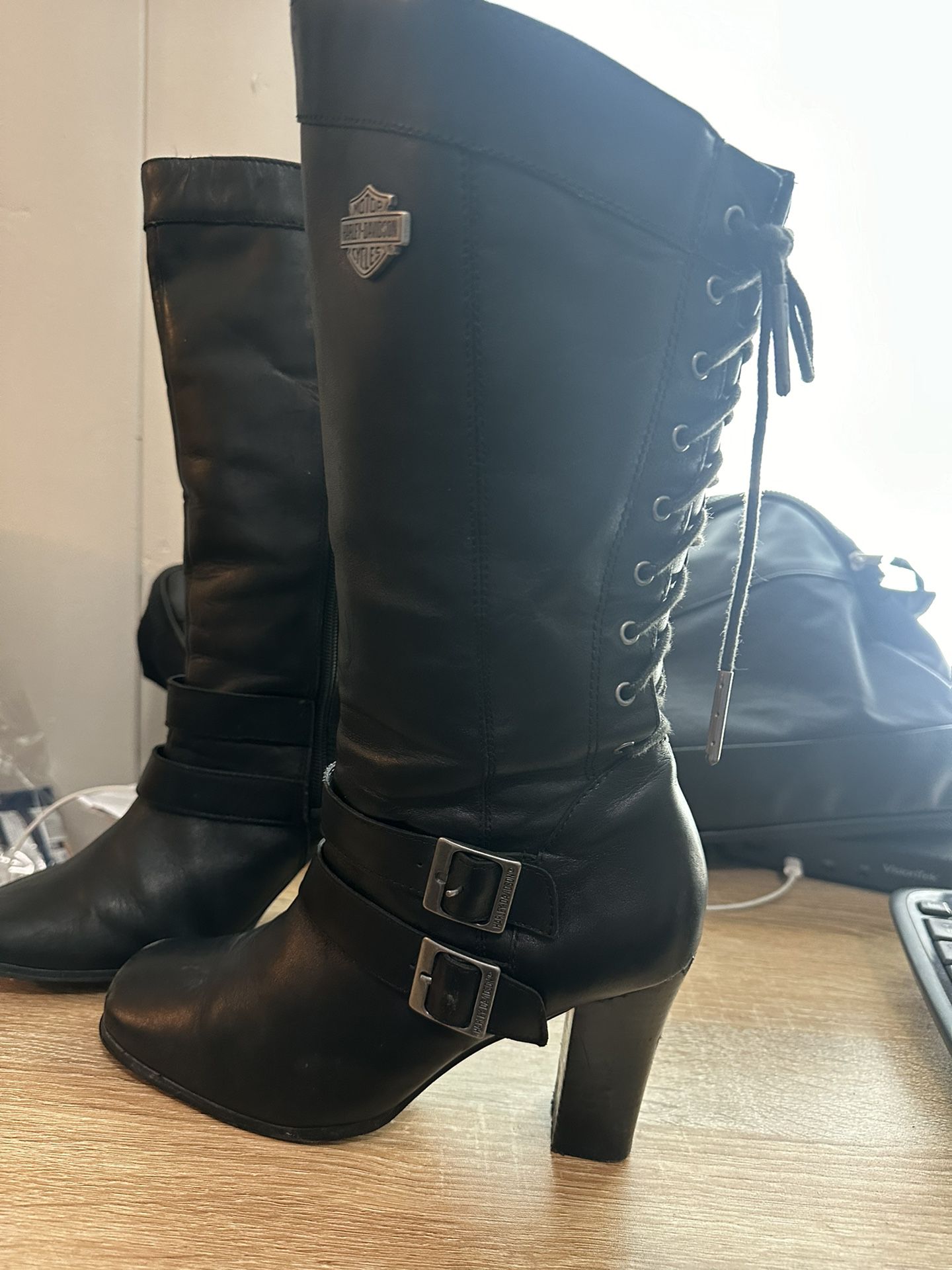 Harley Davidson Womens Boots Size 7 1/2