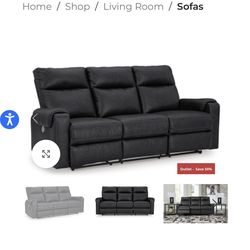 Axtellton Power Reclining Sofa!!!