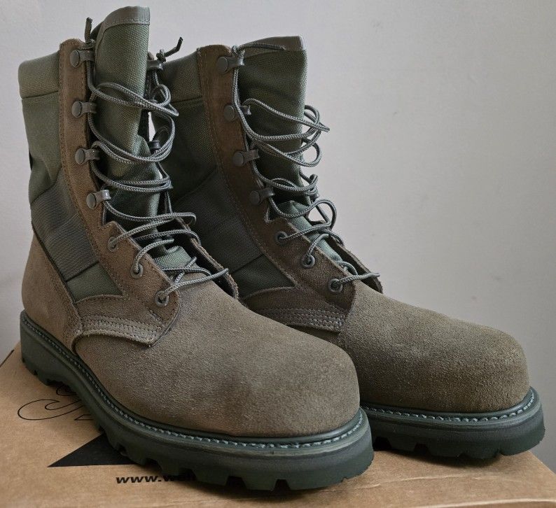 Steel Toe Military Boots