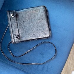 Hermes Aline Mini Bag Shoulder Crossbody Black Leather