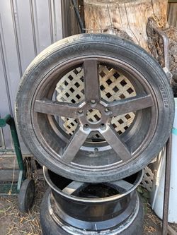 5x120 18 in rims Have all 4 no cracks or bends