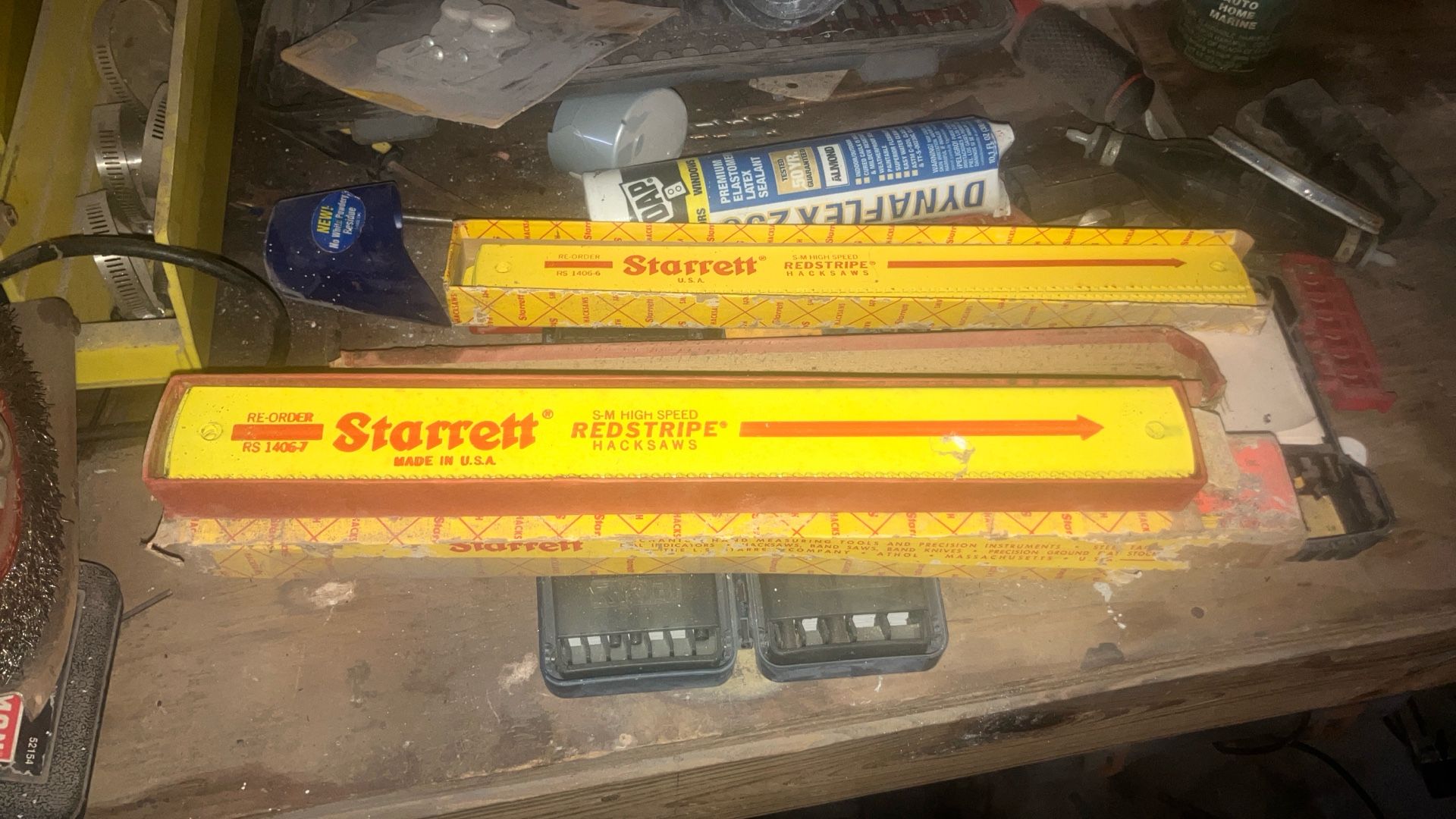 Lot Of 40 Starter Red Stripe Hacksaw Blades