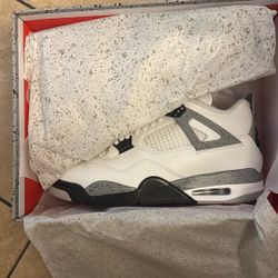 Jordan 4 Retro White Cement Size 12