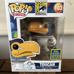 Funko Pop Toucan SDCC Exclusive 103