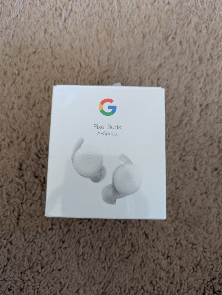 Pixel Buds A-Series (Clear White) Factory Sealed