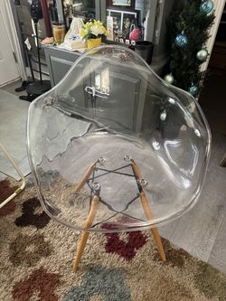 Acrylic chair