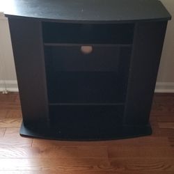 Black TV Stand