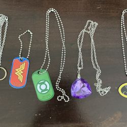 Necklaces And A Keychain 