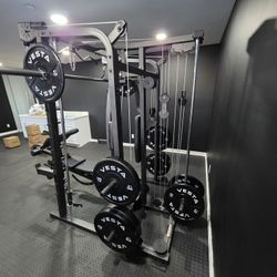 Smith Machine 2001 | Multi-Use Adj Bench | Gym Equipment | Fitness | Squat Rack | Excercise |🔴WEIGHTS AND BARBELL SOLD SEPARATELY 🔴 FREE DELIVERY 🚚