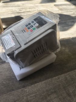 Frequency drive for AC motor speed control