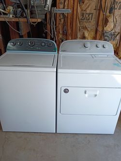 XXL whirlpool set washer an dryer