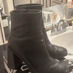 Women’s Black Ankle Boots  