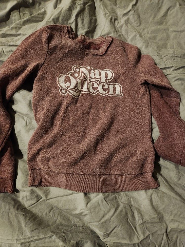 Womens Nap Queen Sweatshirt