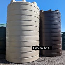  ​5200 Gallon Potable Water Tanks