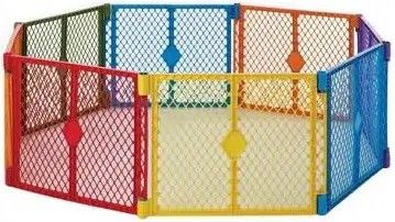 North States Superyard Colorplay 8-Panel Play Yard
