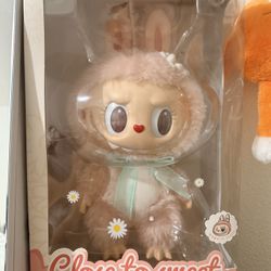 Pop Mart Close to Sweet vinyl plush doll Labubu, Big Size, Never been open