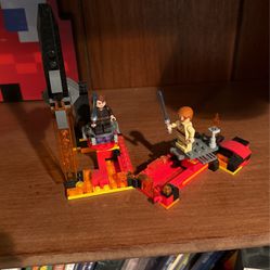 Mustafar Battle Lego Set