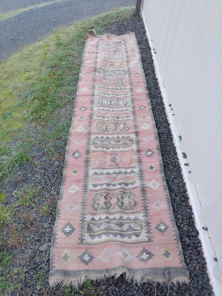 Antique Turkish Runner Rug