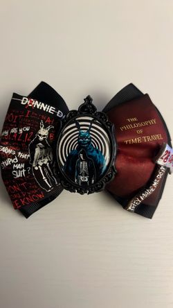 Adult Hair Bow Clip Donnie Darko New Never Used