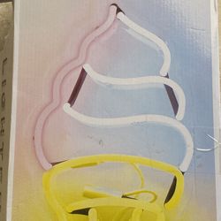 Ice Cream Neon Light