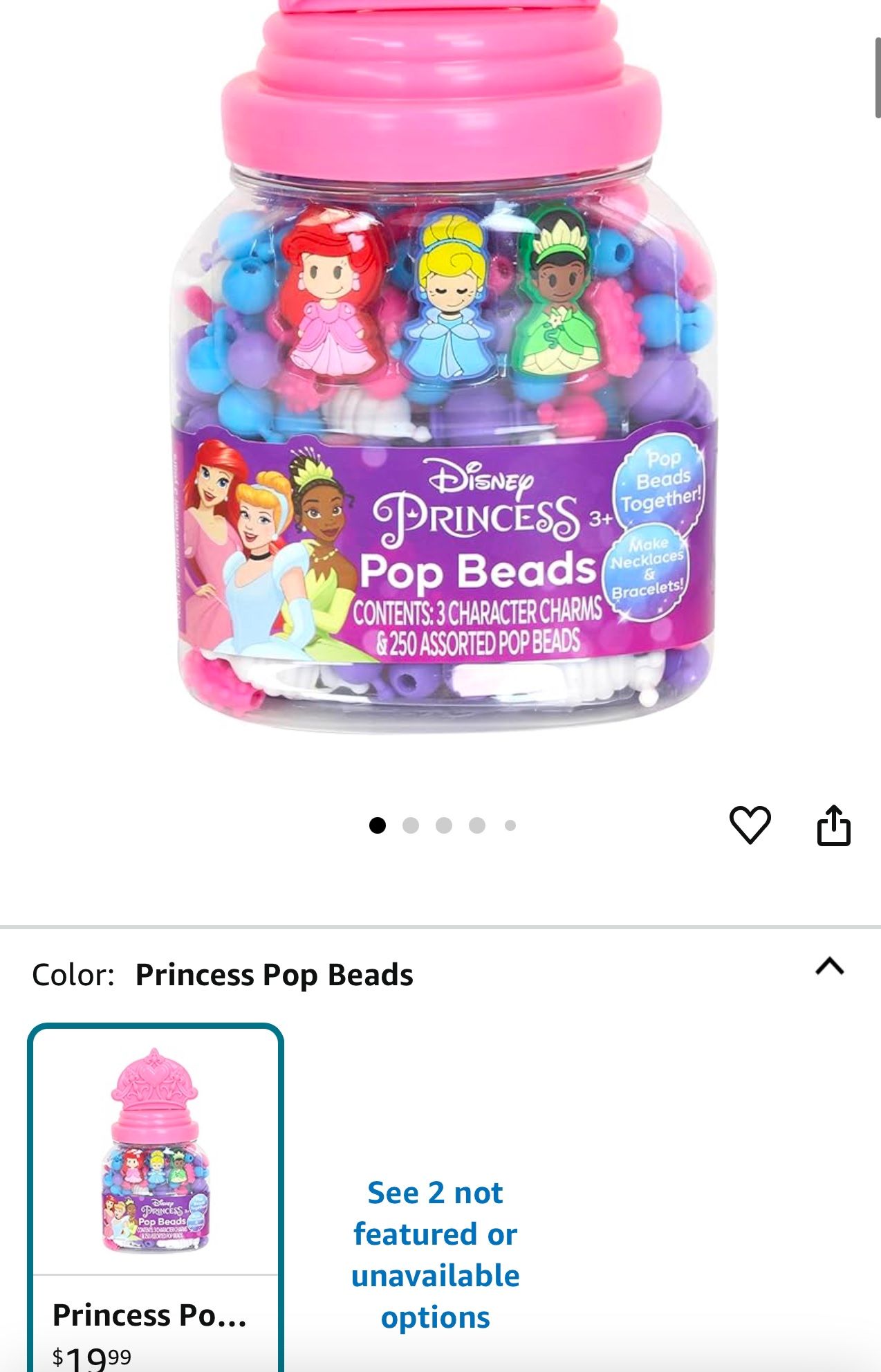 Disney Princess Pop Beads