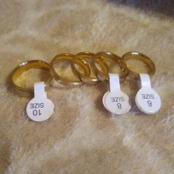 Ring Bands 10,8,7,, 6