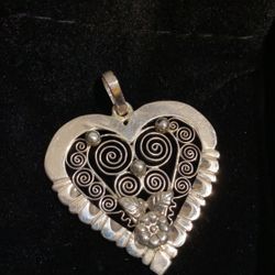 dije de corazón jerezano/heart jerez pendant 