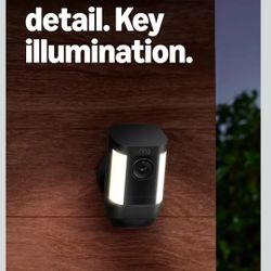 Ring Spotlight Cam Pro, Battery with extra Quick Release Battery