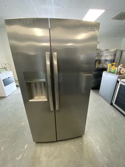 Frigidaire two Door Refrigerator Stainless Steel