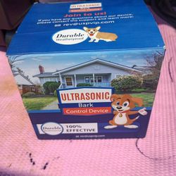 Ultrasonic Bark Control New