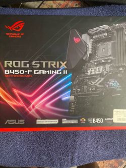 ROG Strix B450-F GAMING II (read description)